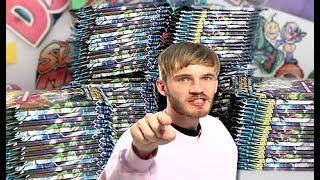 Won’t Stop Opening Pokemon Cards Until You Subscribe To PewDiePie