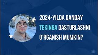 2024-yilda qanday tekinga dasturlashni o'rganish mumkin?