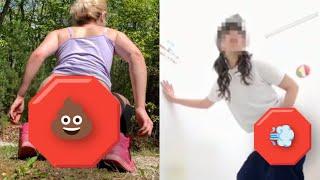 Girls Pooping  & Farting  in Nature 
