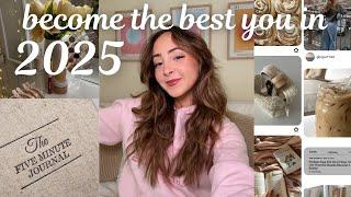how to GLOW UP & become your best self in 2025 + how to *actually* love yourself 🫶