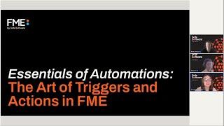 Essentials of Automations: The Art of Triggers and Actions in FME