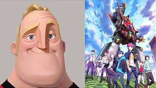 POV: Mecha Anime are fun... (Uncanny/Sad Mr Incredible Meme Part 2)