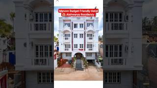 Budget Friendly Hotel in Mysore l Best stay in Mysuru-Aishwarya Residency l #shorts #youtubeshorts