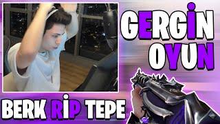 Berk Rip Tepe - GERGİN OYUN ! (Valorant Ranked)