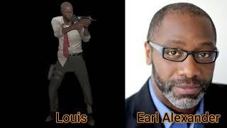 Character and Voice Actor - Left 4 Dead - Louis - Earl Alexander