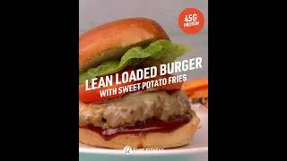 Pure Fitness | Lean Loaded Burger Recipe