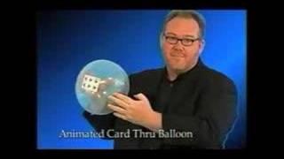 Animated Card Thru Balloon of Death by Kevin James