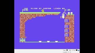 Commodore 64, Emulated, Pooyan, 70350 points