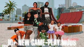 10+ NEW GAMEPLAY MODS + Links | The Sims 4  | Mod Review