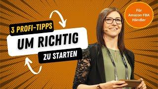 Amazon FBA starten: 3 ultimative Tipps die den Start um 80% erleichtern!