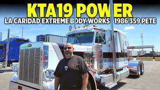 Super Clean 1986 Peterbilt 359 | La Caridad Extreme Body Works