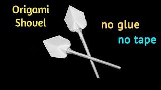 How To Make a Shovel With Paper|Paper Things Without Glue|How To Make Paper Things|Paper Things