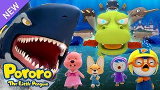 Pororo Movie - Mysterious Adventure to Shark Castle | Movie for Children | Pororo Shark Adventure