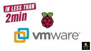 Installing Raspberry Pi OS on VMware WorkStation *in less than 2min*