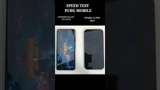 speed test iphone 12 pro max vs Samsung galaxy s21 ultra  #short