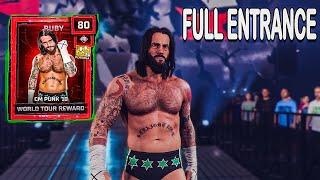 WWE2K25 PERSONA CM Punk 10 Full Entrance