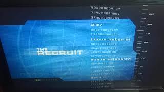 Opening To The Recruit 2003 UK DVD