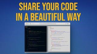 How to take beautiful screenshots of your code in VS Code | Codesnap | Muhammad Umair Ahmad