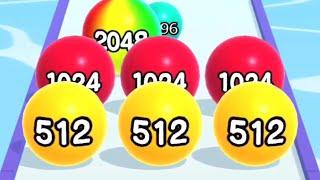 Ball Run 2048 Infinity - Satisfying Mobile Games New Update