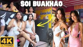 What’s It Like in PATTAYA Soi Buakhao in Low Season 2025 June?  Pattaya 4K Walking tour! Dont Miss