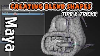 Creating BlendShapes in Maya