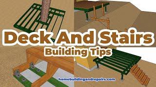 Wood Deck And Stair Building Tips - Do It Yourself And Save Money!!!