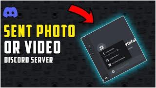 how to send photo or video on discord server 2022 | how to send video on discord server | F HOQUE |