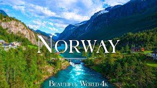 Norway 4K • Scenic Relaxation Film with Peaceful Calming Music and Nature Video Ultra HD