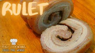 МЯСНОЙ РУЛЕТ из свинины - как приготовить БЫСТРО