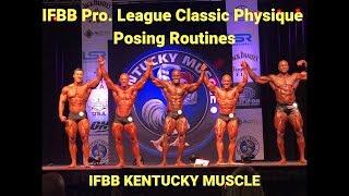 Classic Physique Posing Routines | IFBB Pro. League Kentucky Muscle