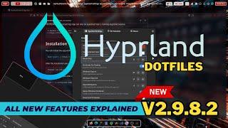 ML4W Dotfiles 2.9.8.2 for HYPRLAND with nwg-displays support, power profiles, flatpak news and more