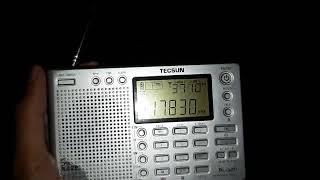 BBC World Service SW 17830kHz (Ascension Island) received in Balakong, Selangor, Malaysia