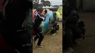 Overshooting and refs chasing players is a fun day of 10 man #paintball