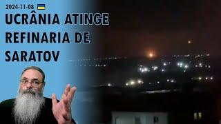 #Ucrânia 2024-11-08: UCRÂNIA volta a ATINGIR REFINARIAS RUSSAS após PAUSA para ELEIÇÕES AMERICANAS