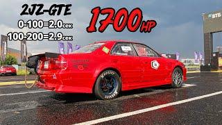 Убийца СУПЕРКАРОВ. Toyota CHASER 100 2JZ-GTE 1700л.с. vs Lamborghini HURACAN 2000+л.с. ГОНКИ