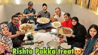 Bhai ne rishta pakka hone par sabko di treat | boht zaiyada bill agaya