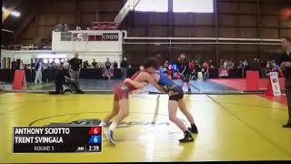 2x NYS champ Trent Svingala vs Nationally ranked Anthony Sciotto