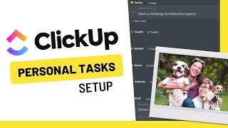 How to Organize Your Personal Life in ClickUp (Tour)