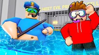 ROBLOX CHOP AND FROSTY ESCAPE BARRY EXE UNDERWATER PRISON