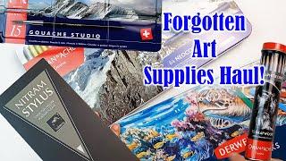 Forgotten Art Supplies! Things that were hiding in my Studio.