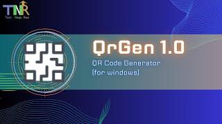 QR code Generator (for windows): App Demo