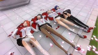 Убиваю всех девушек из студенческого совета. Yandere Simulator