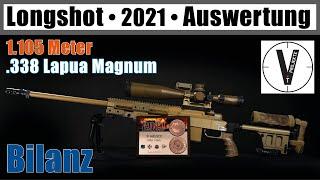 LongShot • 2021 • Auswertung Ergebnisse vprojekte • Tikka TVV + Haenel RS9 • 6.5 CR + .338 LM