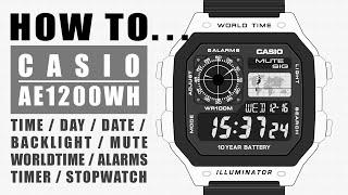 Casio AE1200 Complete Guide