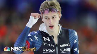 Jordan Stolz: from his backyard pond to superstardom | NBC Sports