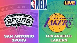 LIVE : Los Angeles Lakers Vs San Antonio Spurs | SCOREBOARD | NBA Basketball | Jan 14 2025