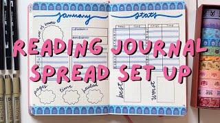 need inspiration for your reading journal?  ️ flipping through my 2024 reading tracker