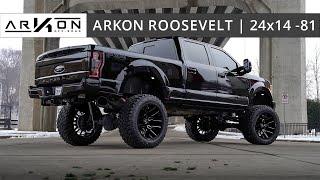 ARKON Roosevelt 24x14-81 | 2018 Ford F-250 Super-Duty