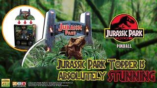 Topper for the Jurassic Park Legends Pinball 4KP Premium Starter