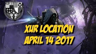 Destiny Age of Triumph - Xur 3.0 location - April 14 2017